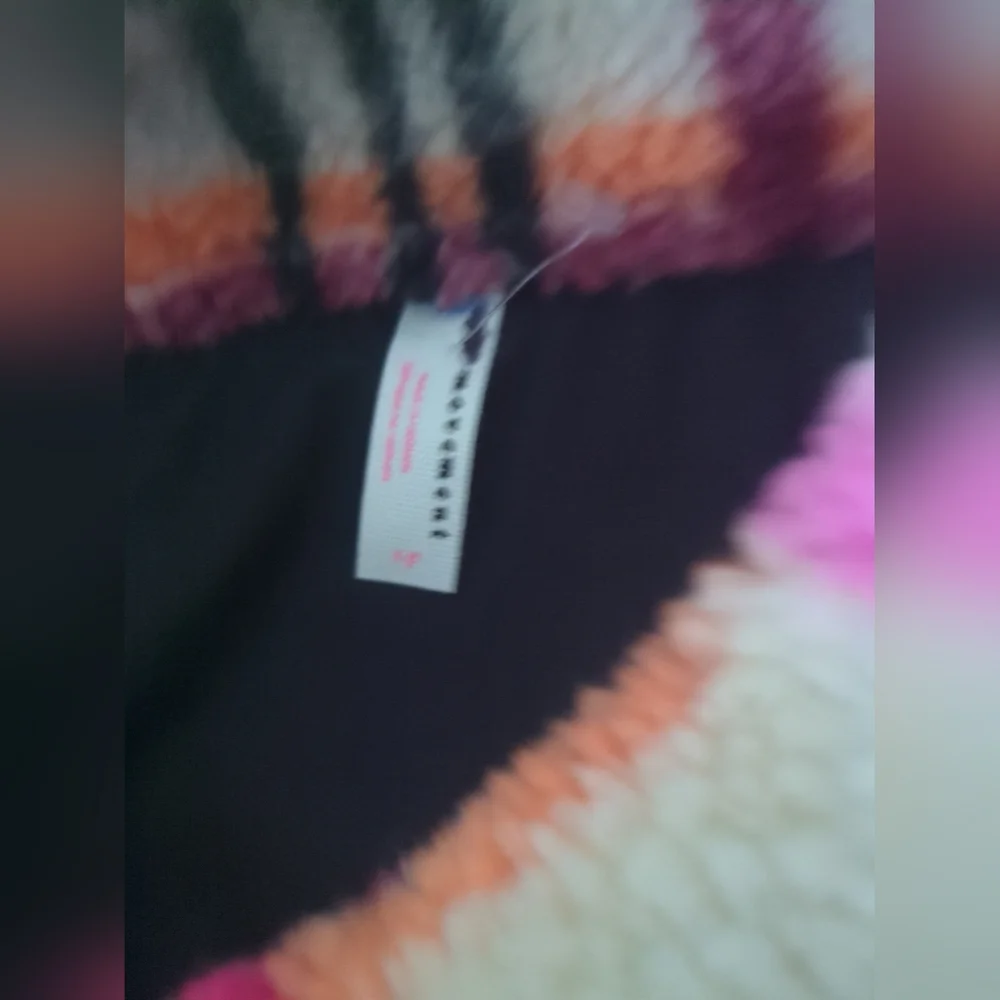 Free People Movement Rocky Ridge Fleece Jacket Striped Printed Autumn Combo